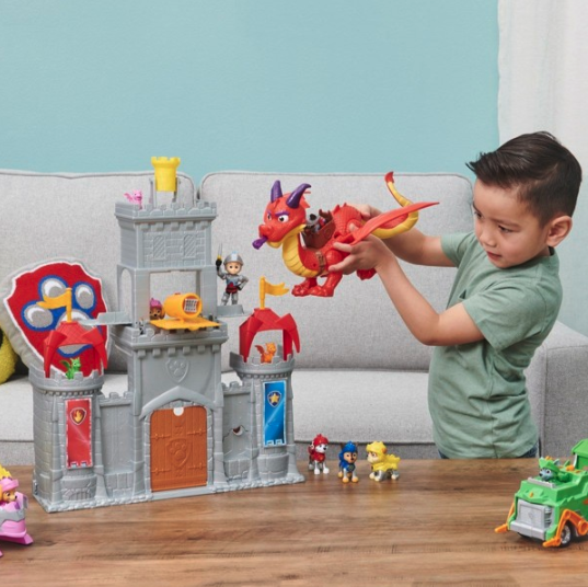 Paw Patrol - Knights - Dragen Sparks & Claw