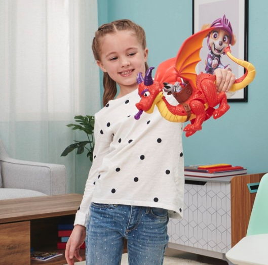 Paw Patrol - Knights - Dragen Sparks & Claw