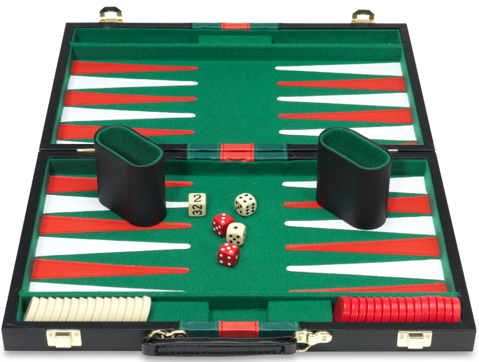Backgammon i kuffert