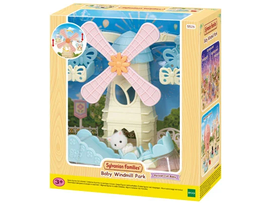 Sylvanian Families - Baby Vindmølle med figur