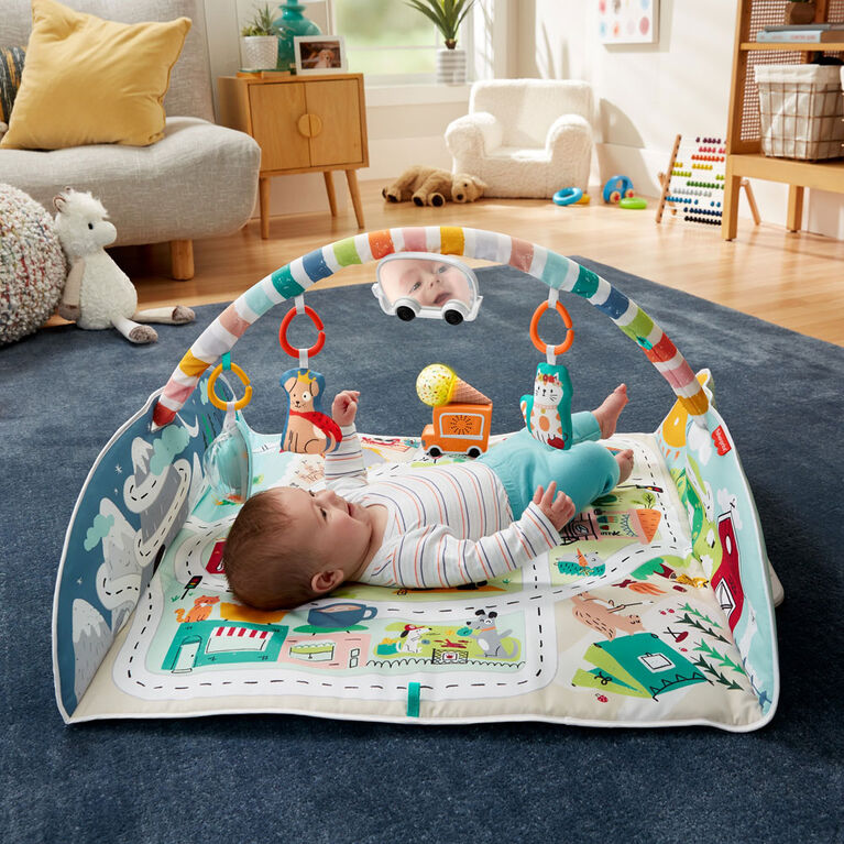 Activity City Gym to Jumbo Play Mat