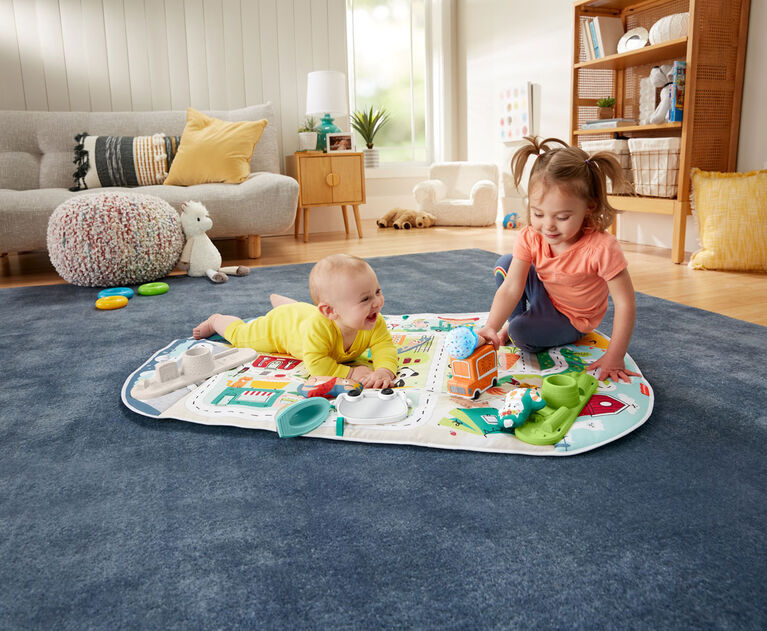 Activity City Gym to Jumbo Play Mat