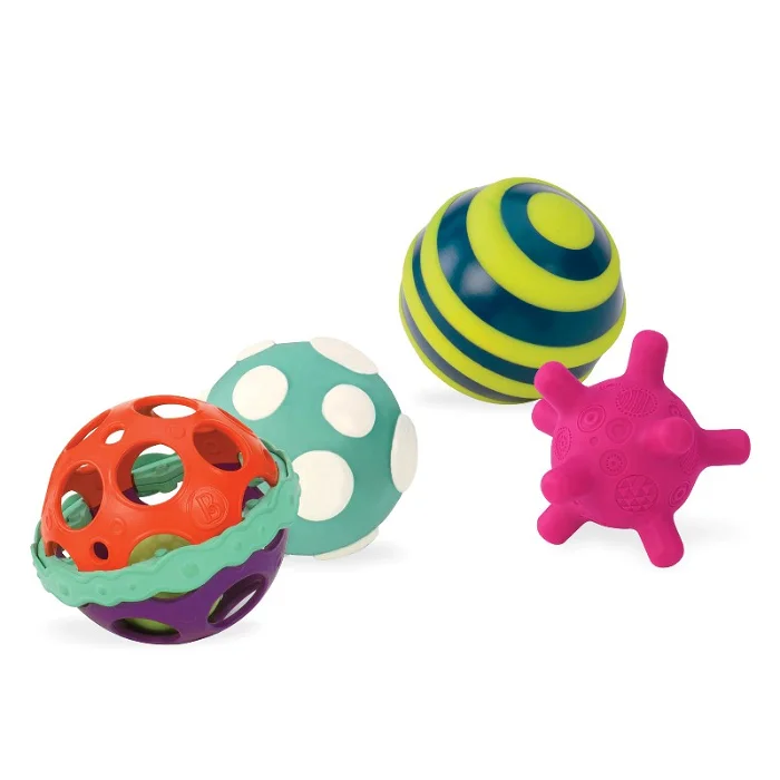 Aktivitetsbolde - Ball-a-Balloos, 4 stk
