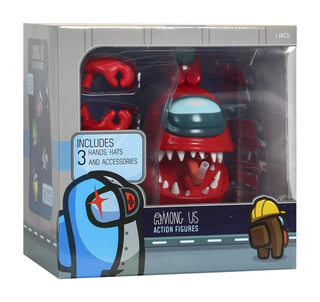 Among Us - Actionfigur 17 cm - Rød