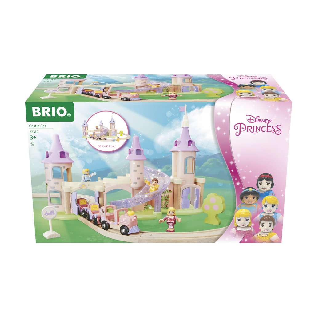 Togbane med prinsesseslot - fra Brio