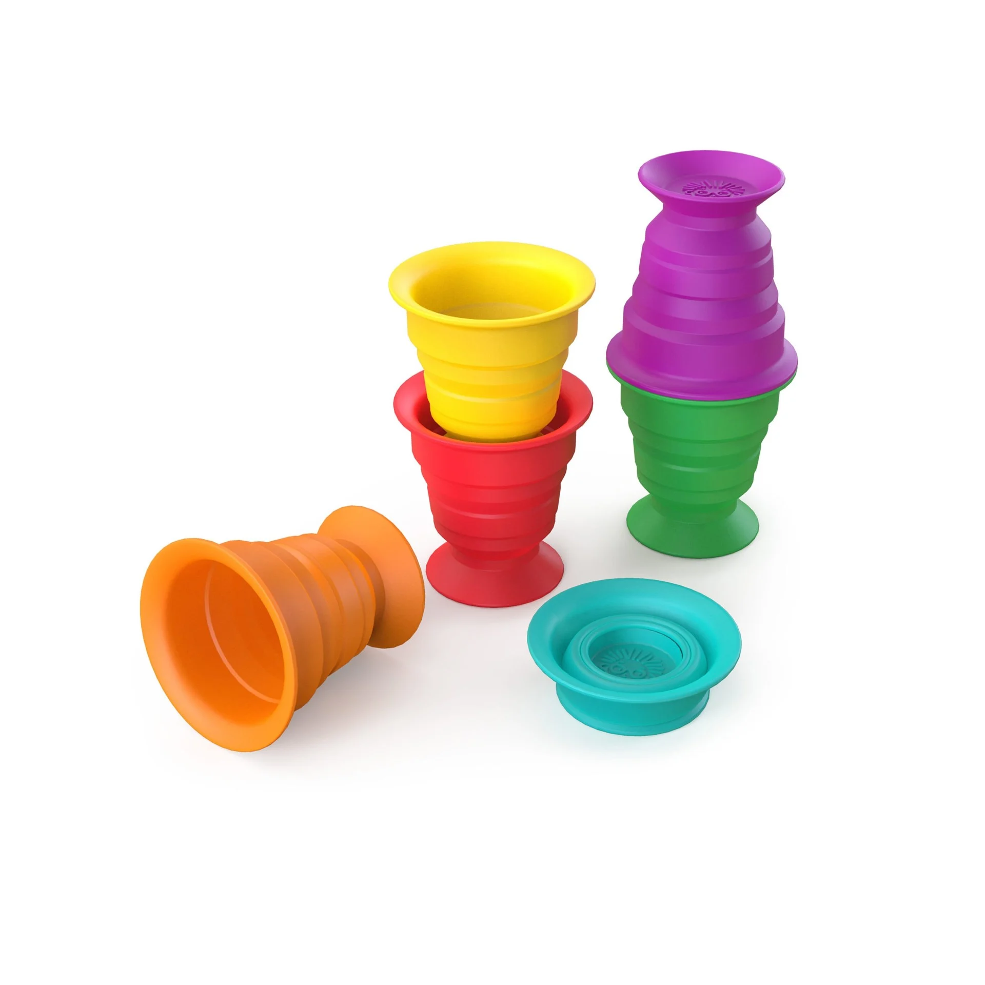 Stack & Squish Cups™ - sensorisk stablelegetøj