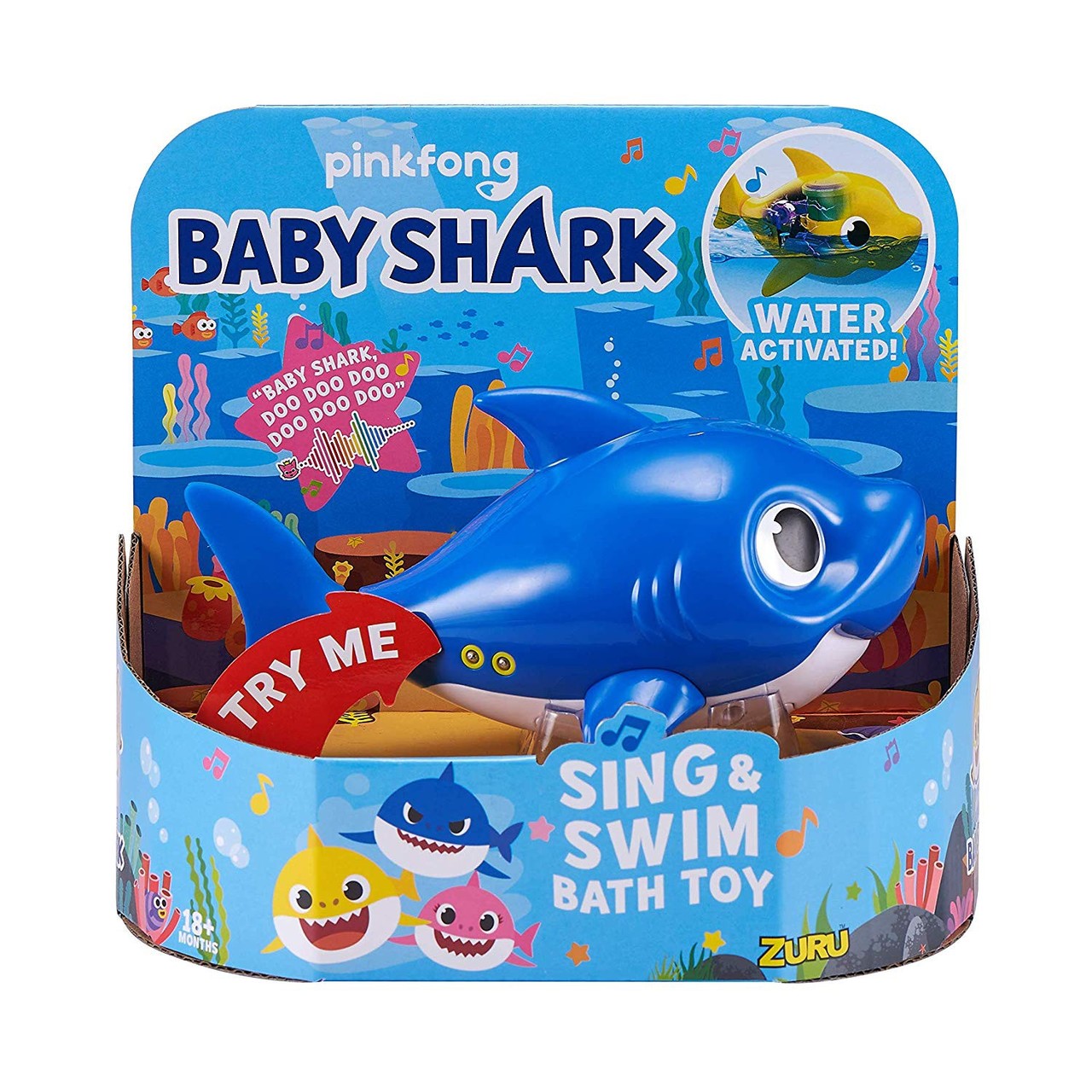 Baby Shark - Blå