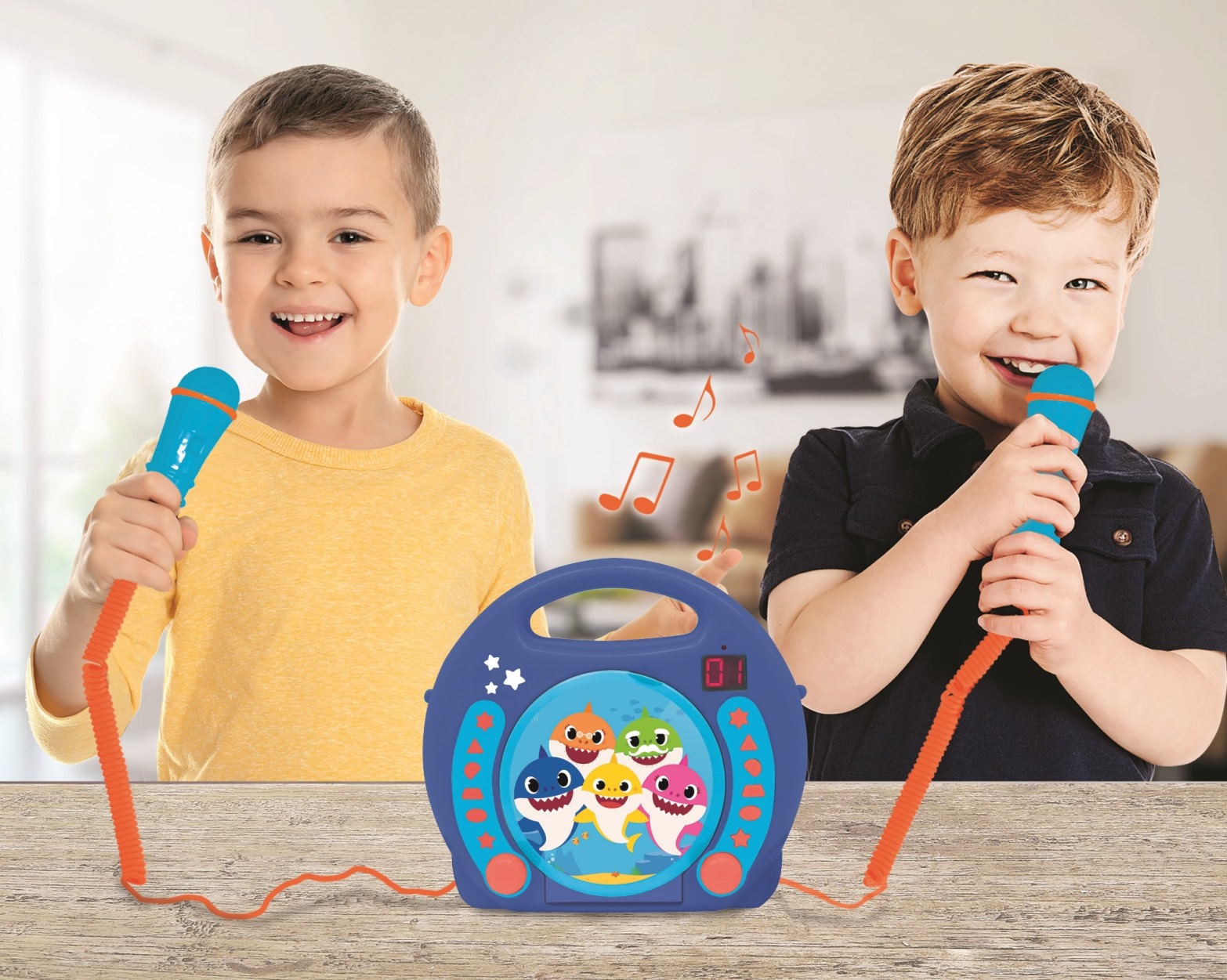 Baby Shark Transportabel Musikafspiller