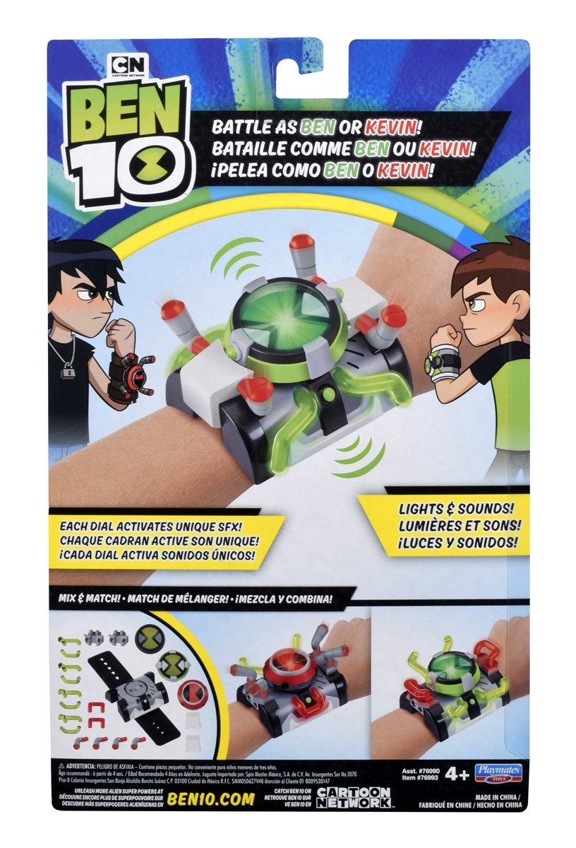 BEN 10 - Deluxe Omnitrix Creator Sæt