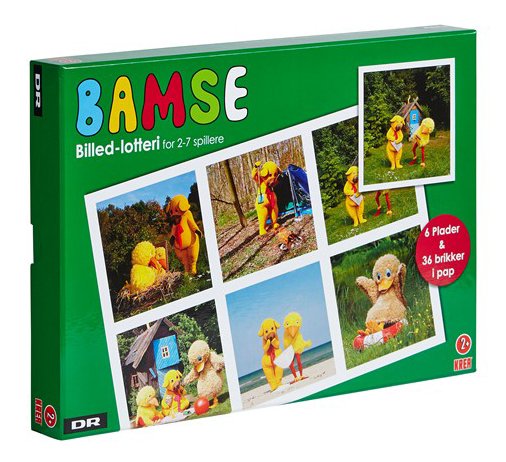 Billedlotteri - Bamse & Kylling