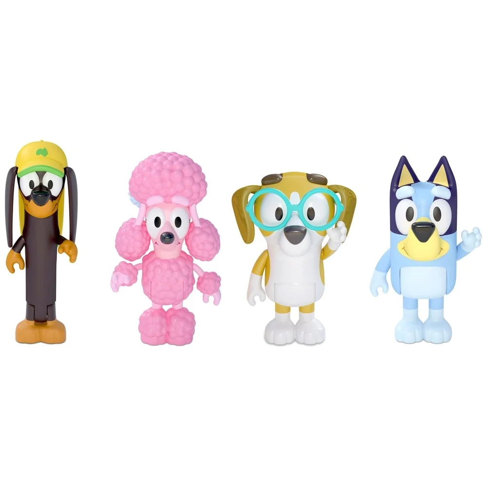 Figur 4-pakke - Bluey & Venner