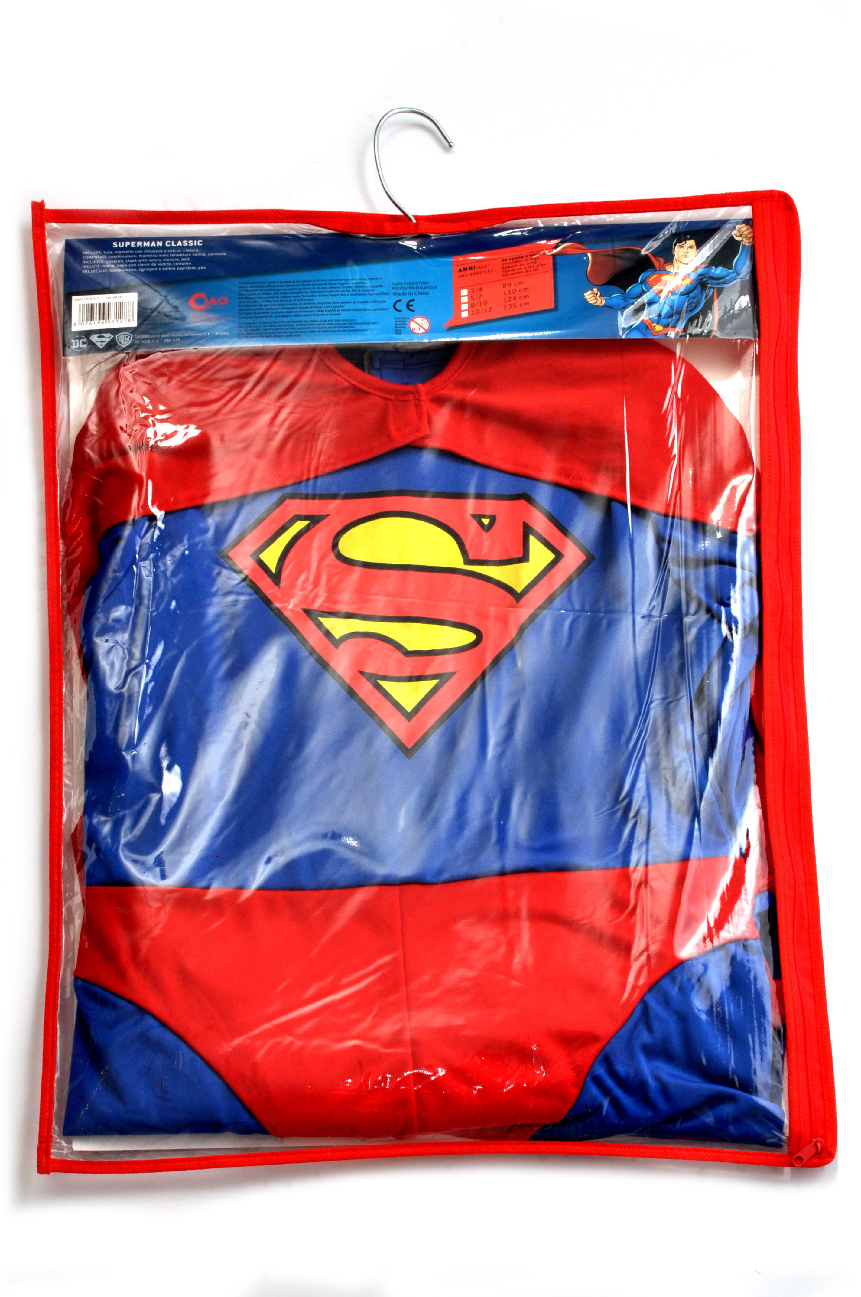 Børnekostume - Superman (89 cm)