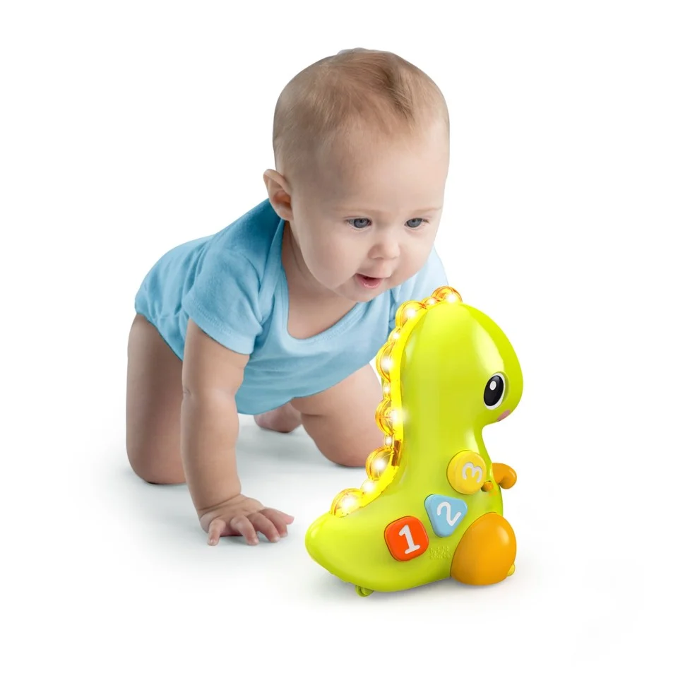 Bright Starts - Go, Go, Dino™ dinosaur kravl-og-lær legetøj