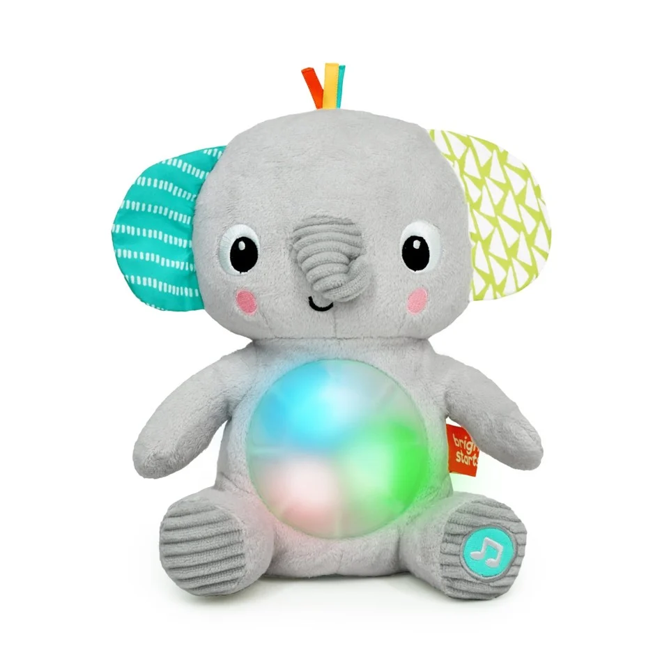 Bright Starts - Hug-a-bye Baby - Elefant med musik og lys