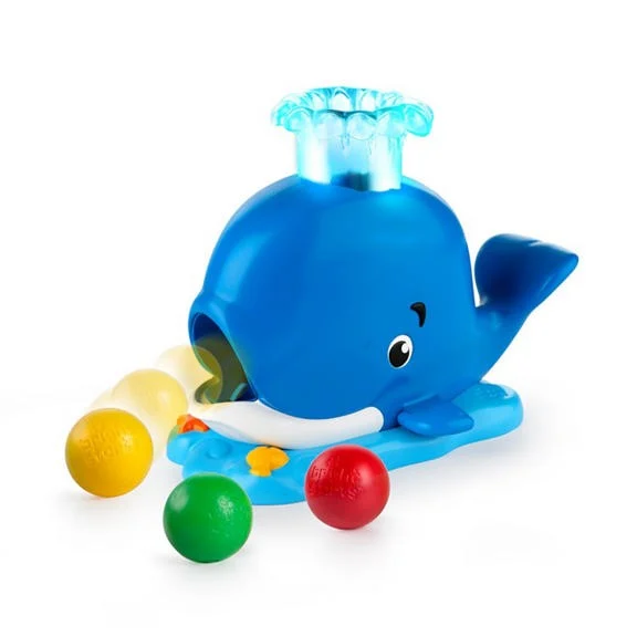 Bright Starts - Silly Spout Hval Popper