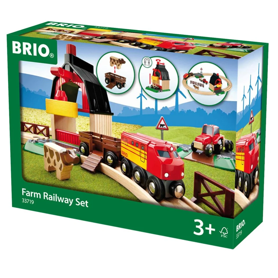 BRIO - Bondegård-på-landet sæt (33719)