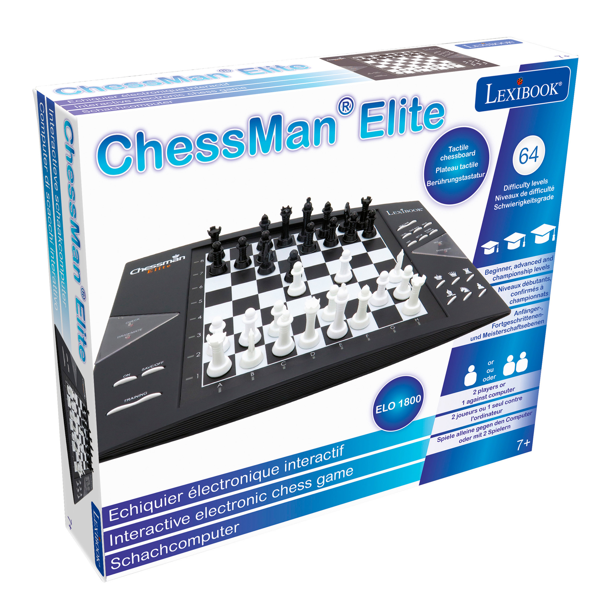 Chessman Elite - Elektronisk Skak Spil