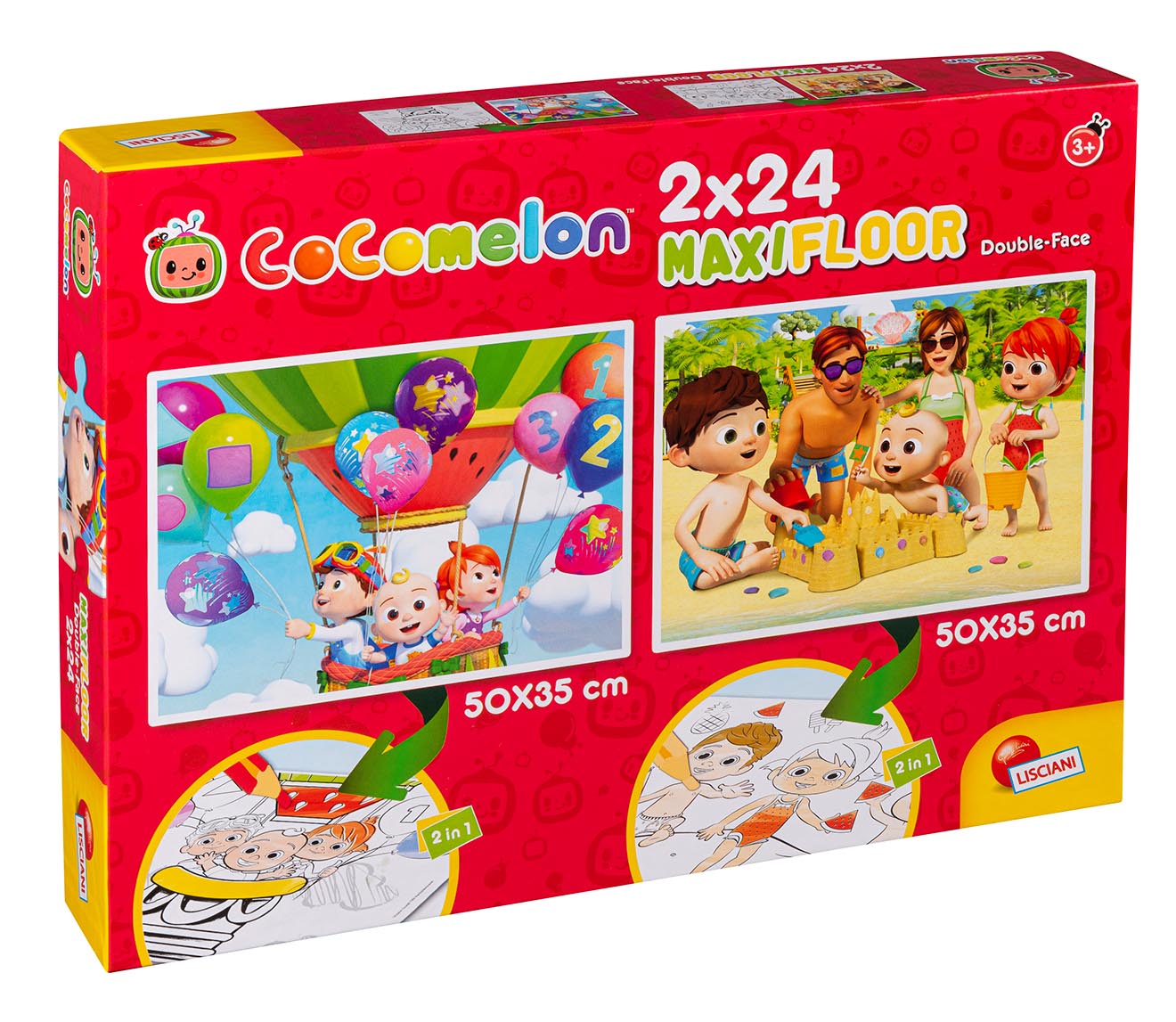 CoComelon - 2x24 briks 2-i-1 Puslespil