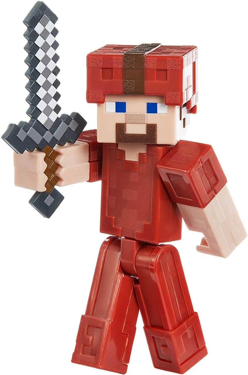 Comic Mode 8 cm Figur - Steve i Rød Dragt