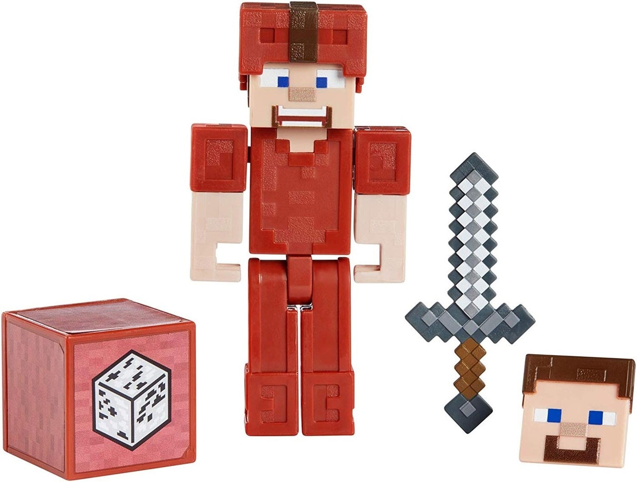 Comic Mode 8 cm Figur - Steve i Rød Dragt