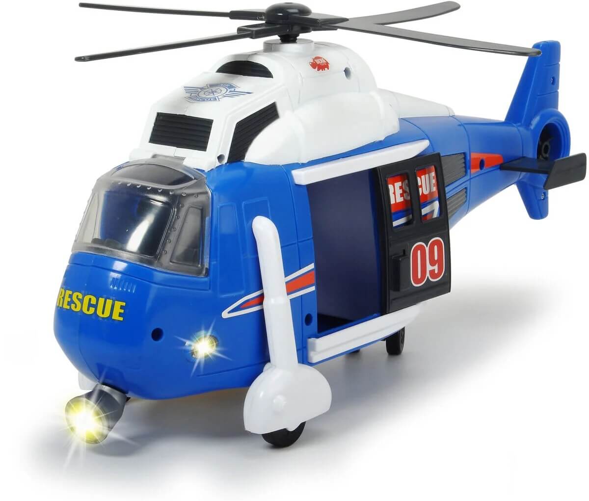 Helikopter med lyd og lys