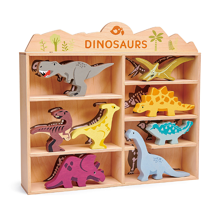 Dinosaurer af træ, 8 dele