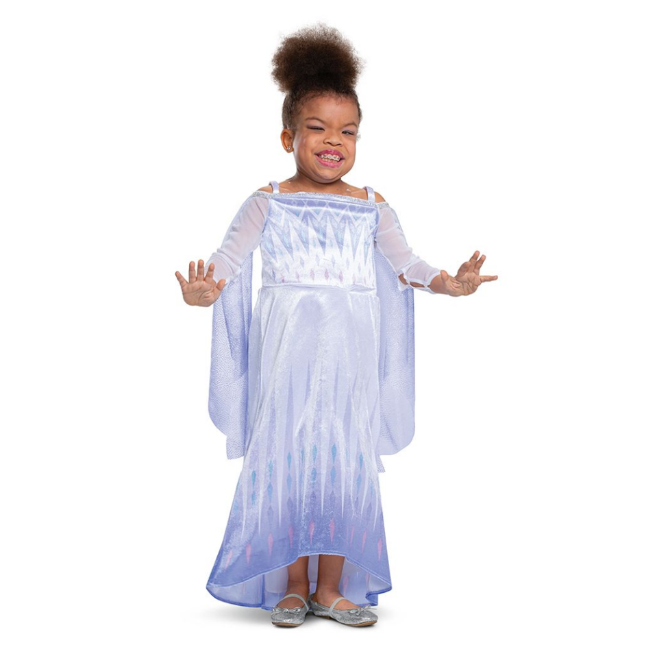 Disguise - Fleksibel Kostume - Snedronning Elsa (116 cm)