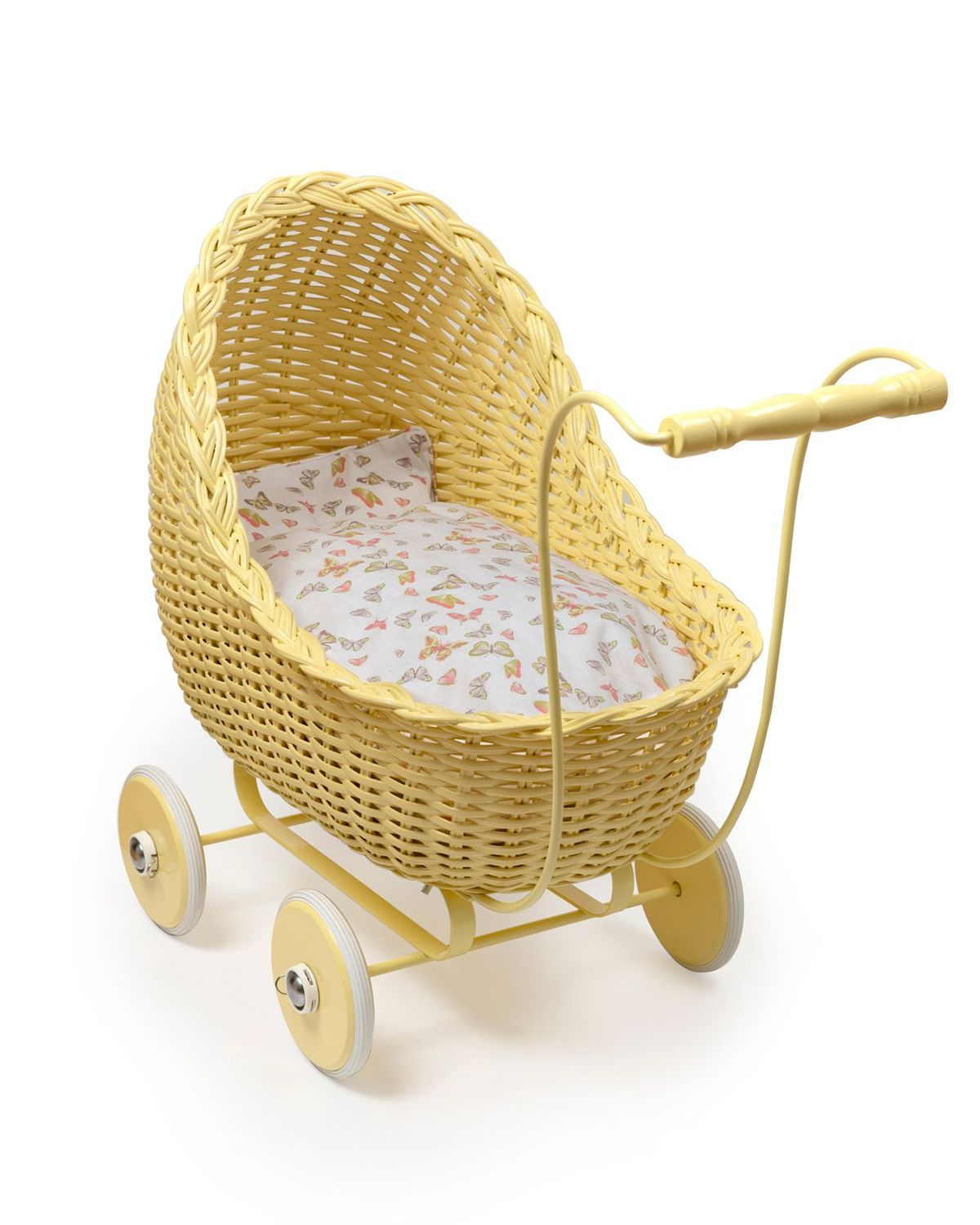 Doll Stroller - Soft Yellow