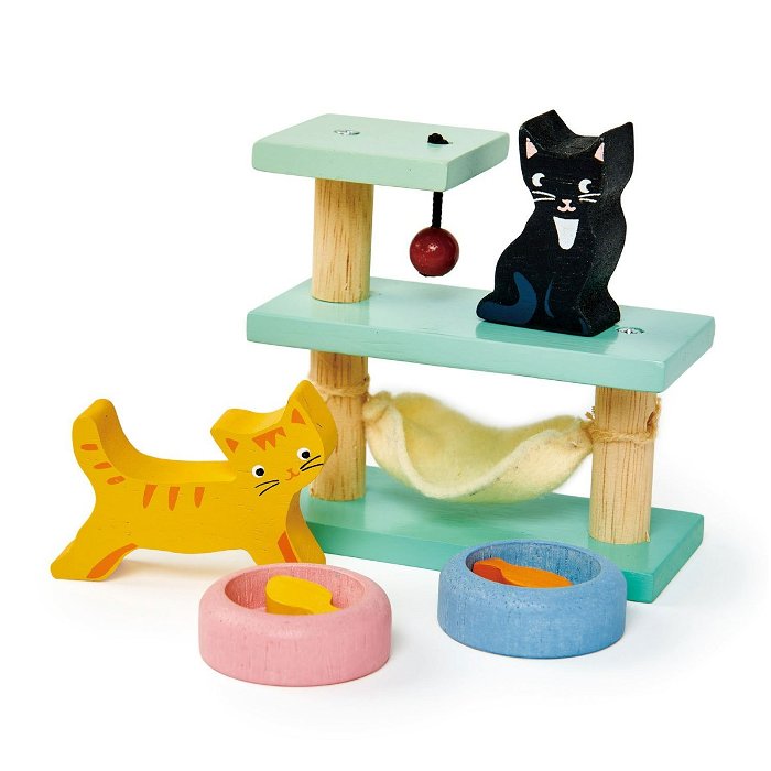 Dukkehus tilbehør - Katte