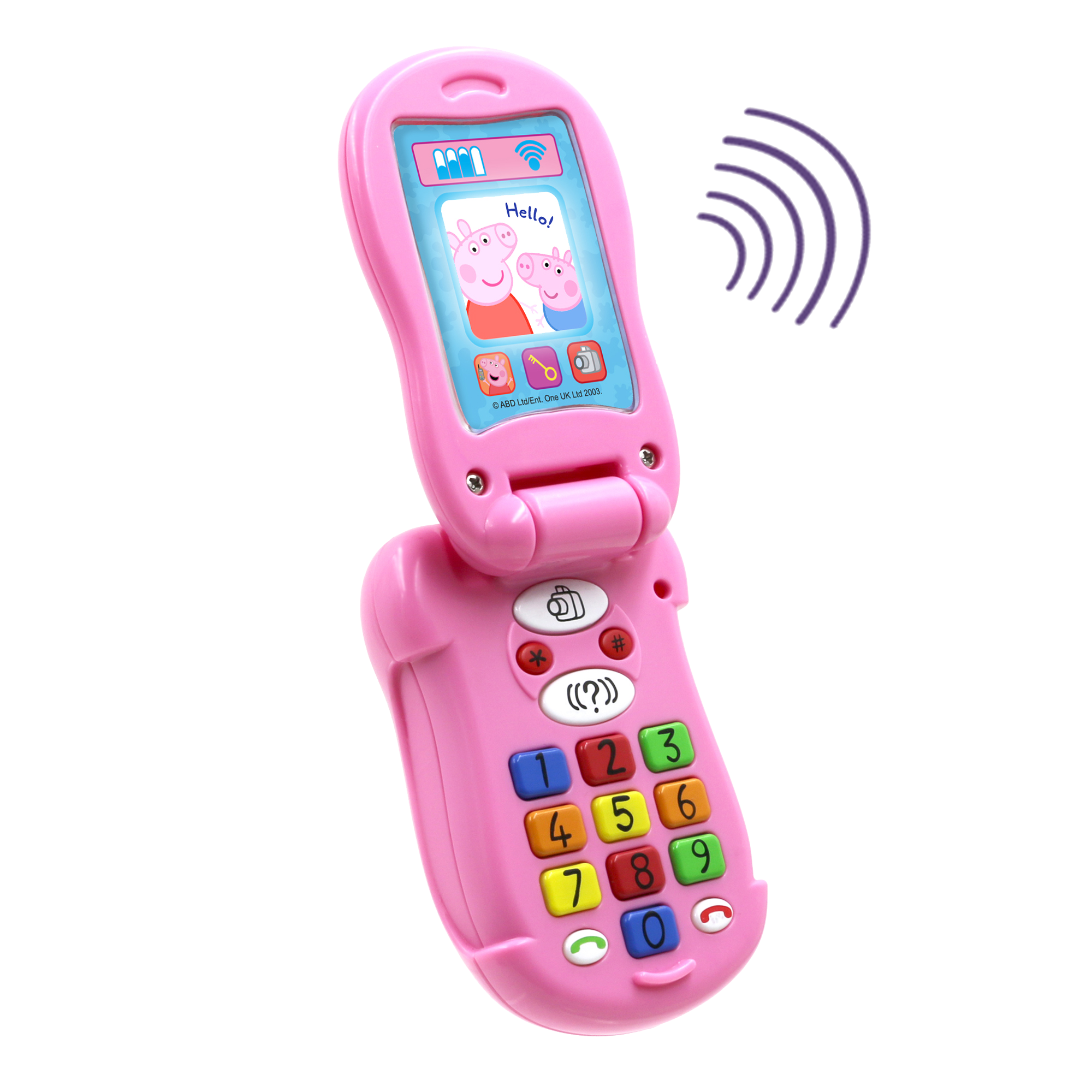 Peppa Pig - Flip & Learn Phone (DK)