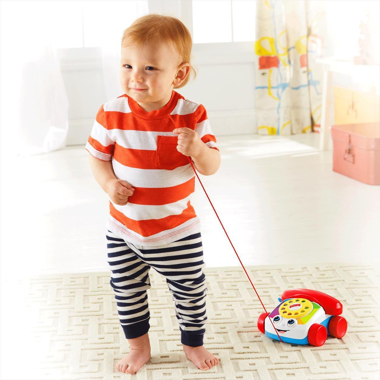 Fisher Price - Chatter legetøjstelefon på hjul