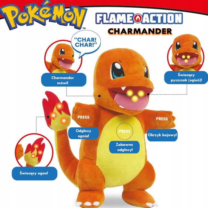 Flame Action Charmander