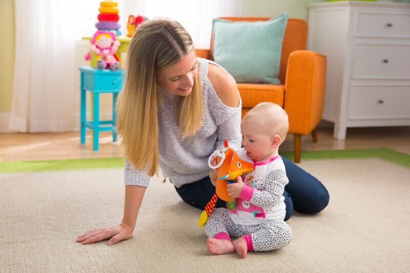 Flannery the Fox Activity Rattle