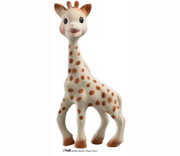 Gaveæske med Sophie la girafe og So’Pure bidering