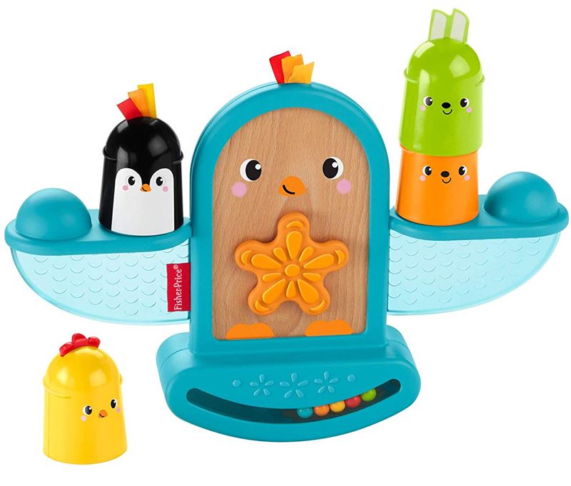 fisher price stack and rattle birdie