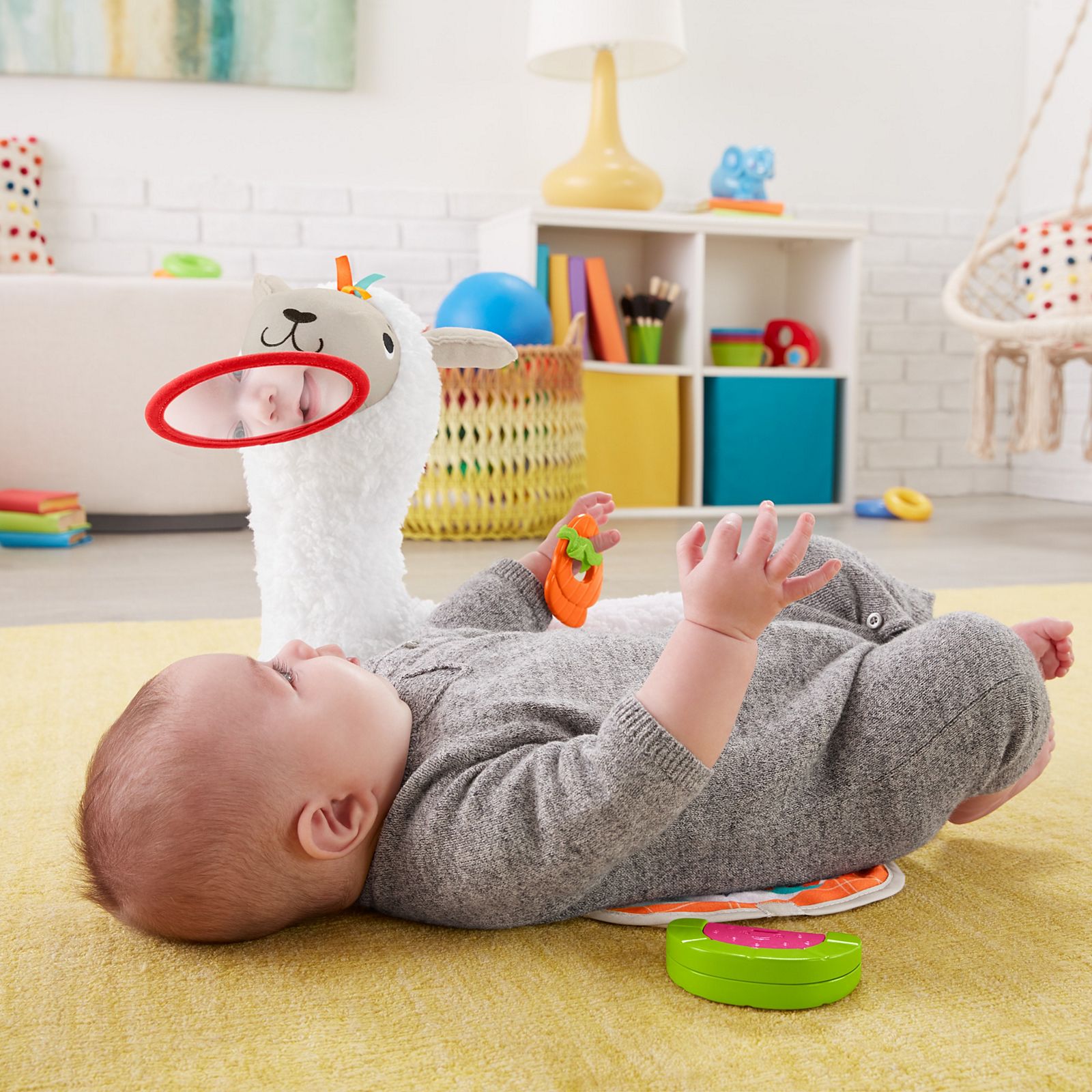 Grow-with-Me Tummy Time Llama