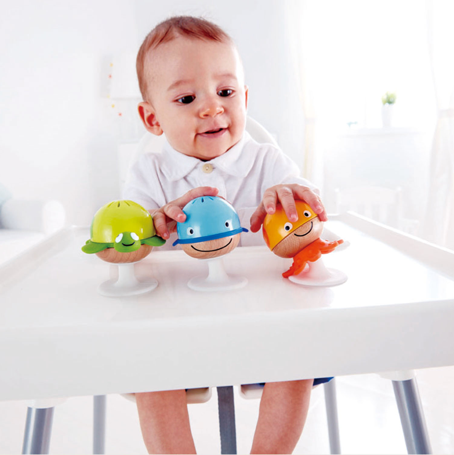 Hape - Ranglesæt med Sugekop