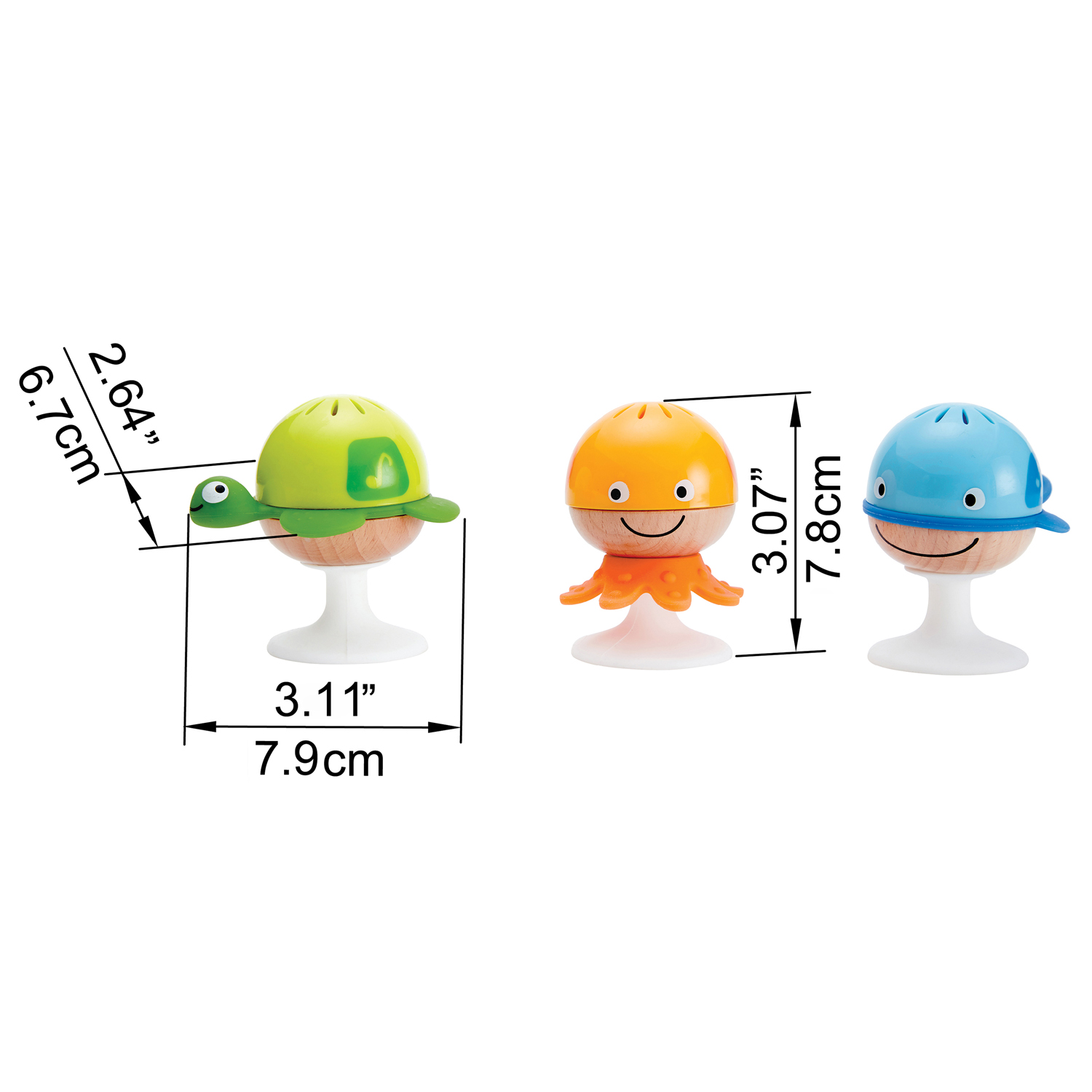 Hape - Ranglesæt med Sugekop