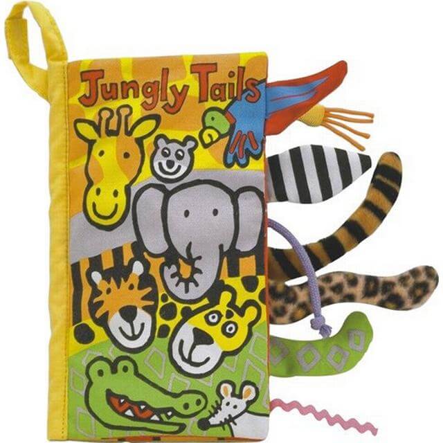 Jellycat Halebog - Jungedyrshaler - Engelsk