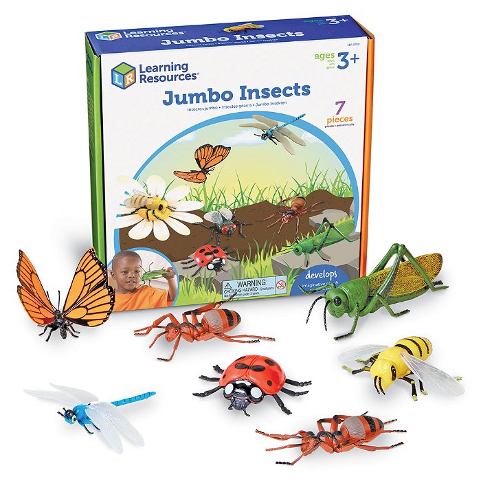 Kæmpe insekter, 7 stk