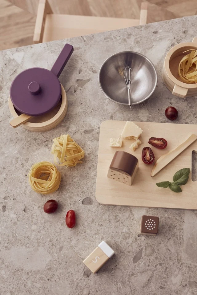 Kids Concept - Potter og pander til legekøkken BISTRO