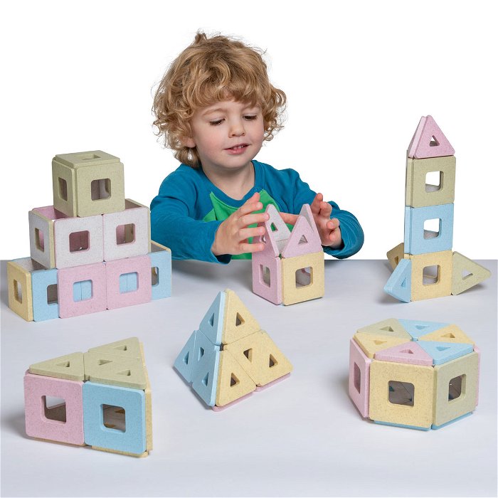 KinderMag Polydron | Gruppesæt | 96 stk