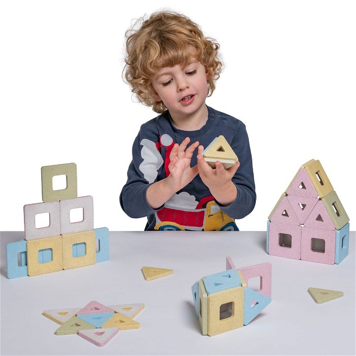 KinderMag Polydron | Startsæt | 48 dele