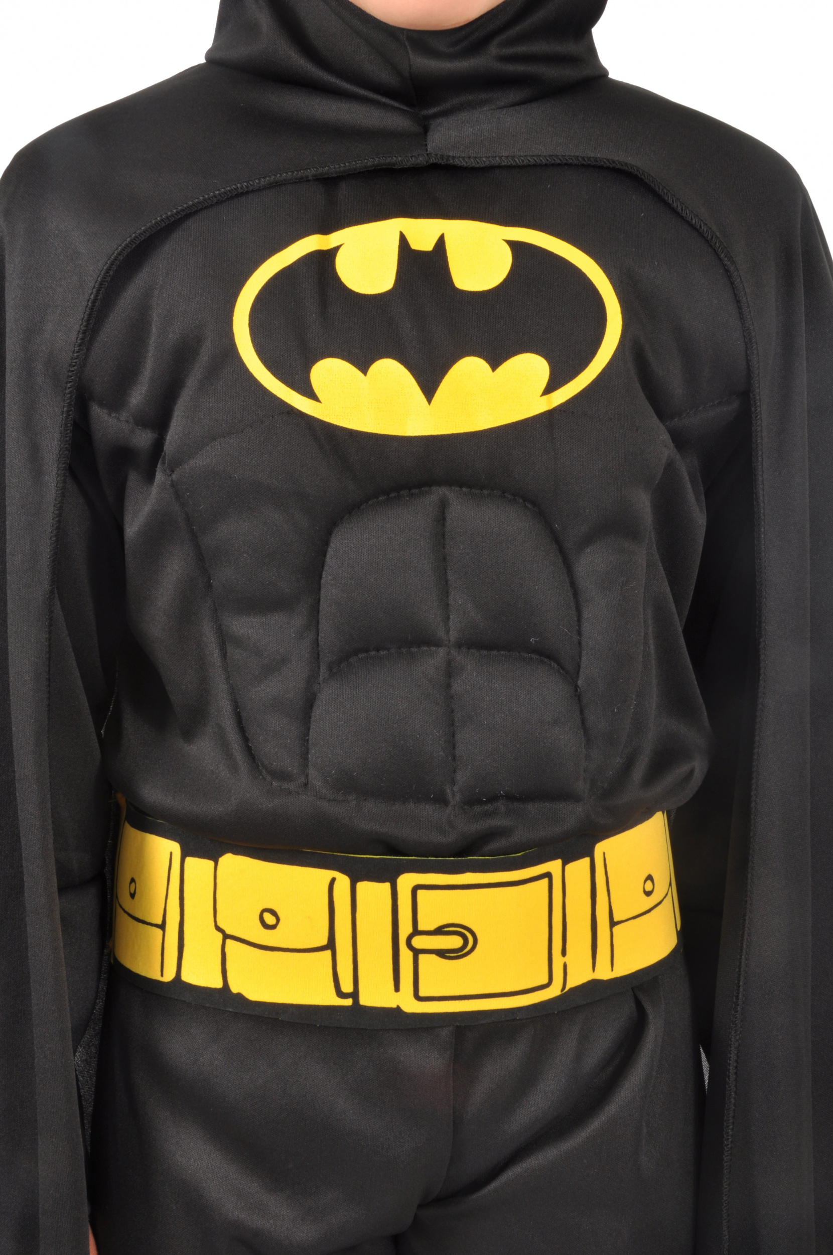Kostume m/Muskler - Batman (135 cm)