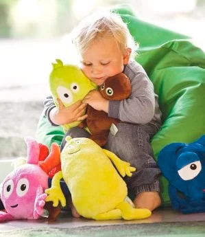 Babblarna sprogtræning Plys - Bamse 25-30 cm