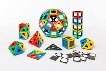 MAG Polydron | Deluxe institutionssæt | 184 dele