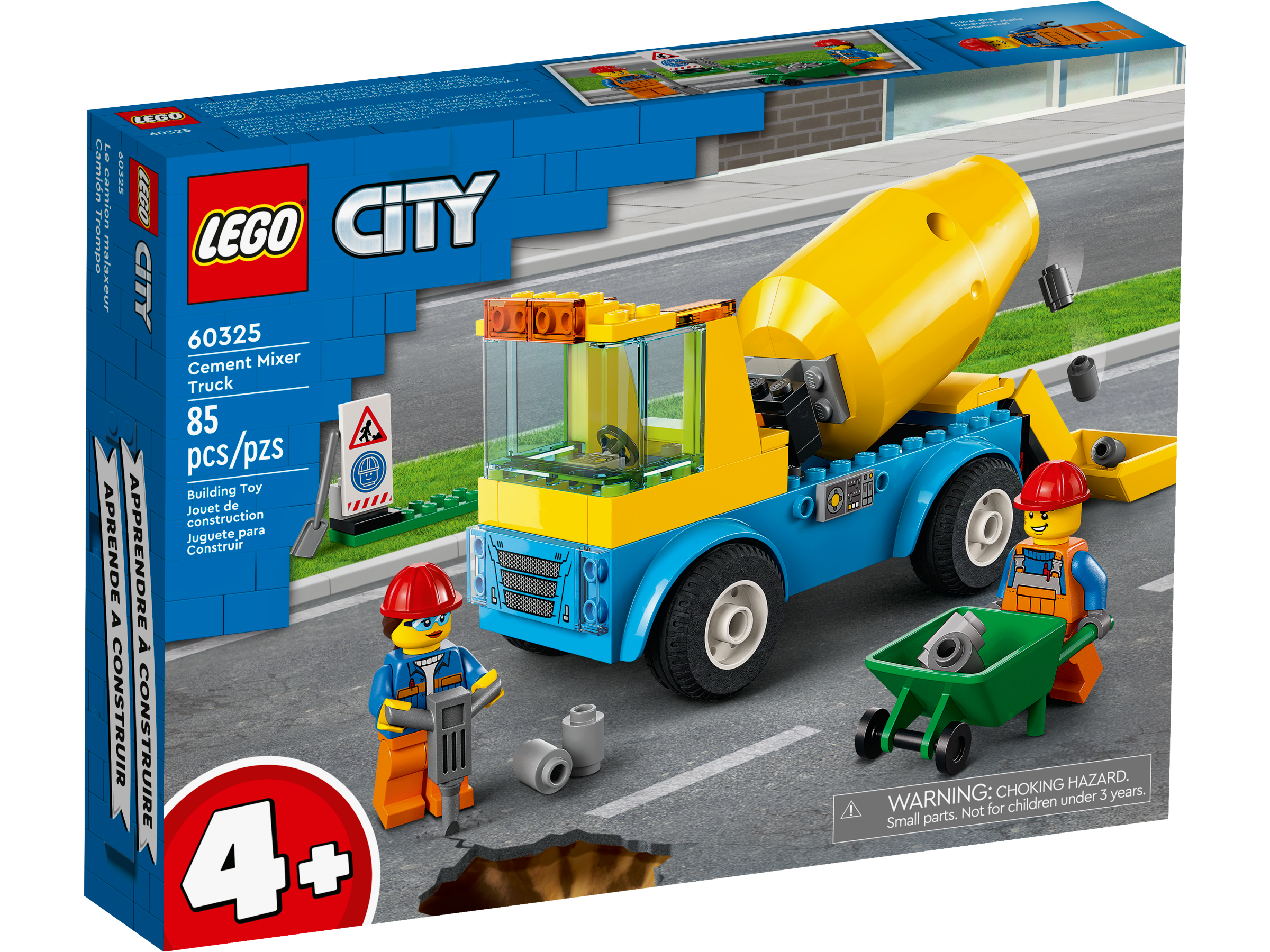 LEGO City - Lastbil med cementblander (60325)