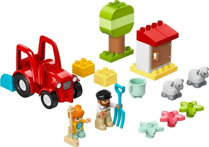 LEGO DUPLO - Traktor og pasning af bondegårdsdyr (10950)