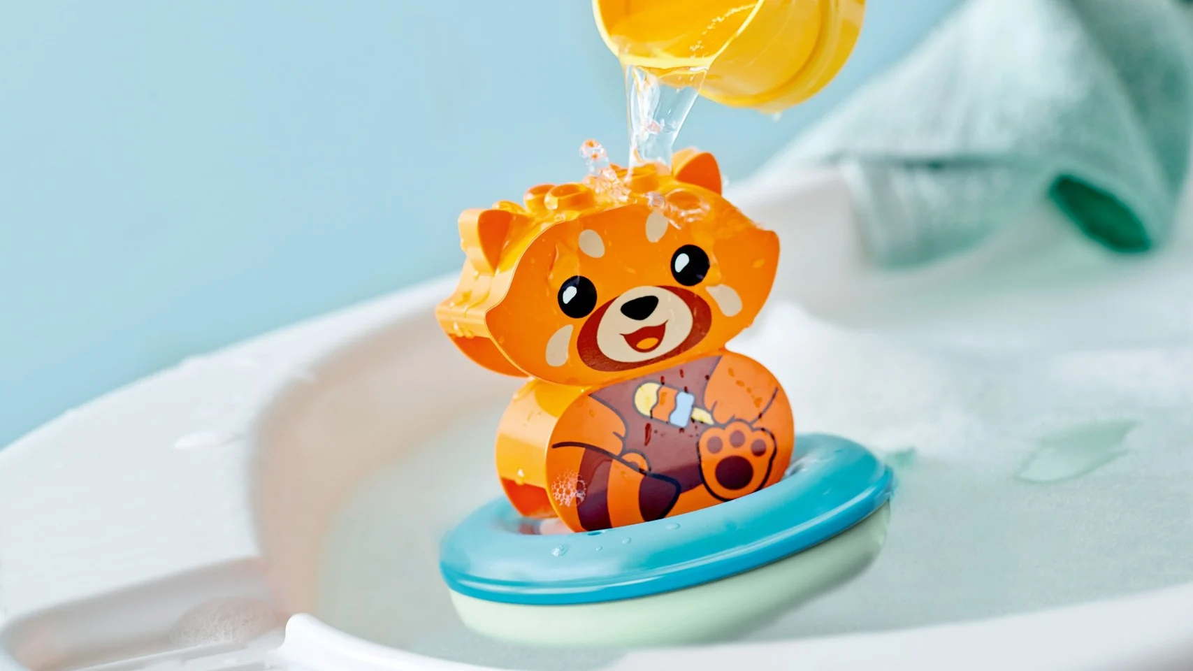 LEGO Duplo - Sjov i badet - Flydende rød panda (10964)