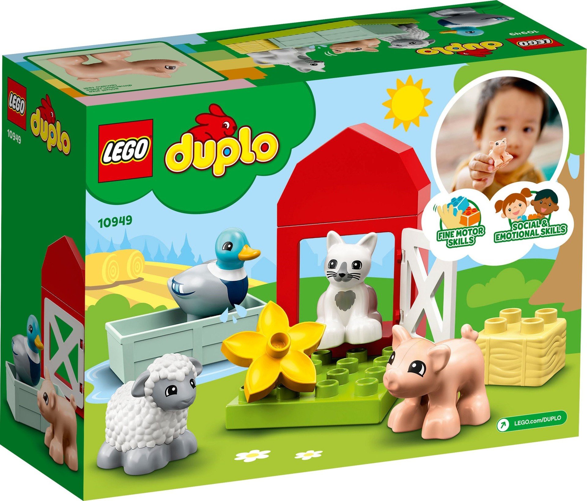 LEGO DUPLO - Pasning af bondegårdsdyr (10949)
